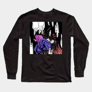 nezuko chan in magical dreams in kimetsu no yaiba Long Sleeve T-Shirt